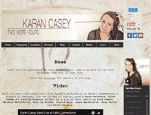 Tablet Screenshot of karancasey.com